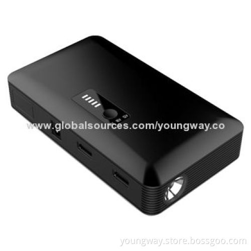 12,000mAh Capacity Solar Power Bank, Measures 165 x 89 x 29mm